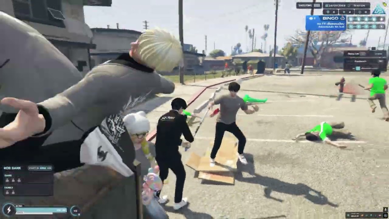 มดงานที่ตีได้นิดหน่อย #fivem