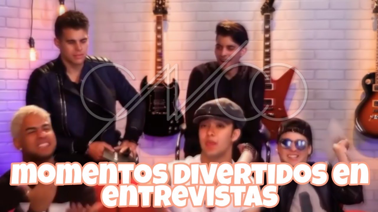 CNCO - momentos divertidos en entrevistas