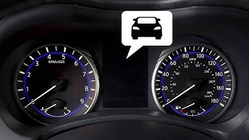 2015 Infiniti Q50 - Predictive Forward Collision Warning System and Forward Emergency Braking System