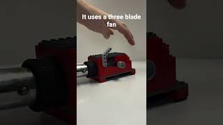 Lego vacuum turbine engine! (11,584 RPM) SOUNDS LIKE F1!!