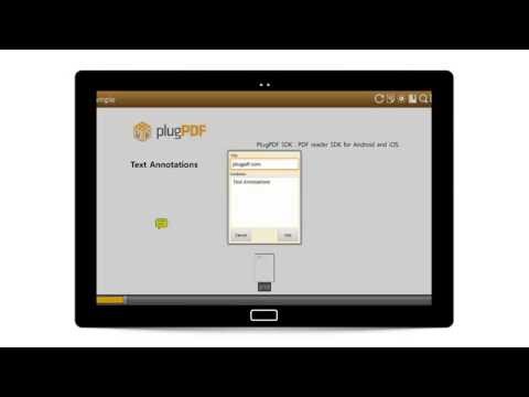 PlugPDF: Text Annotations