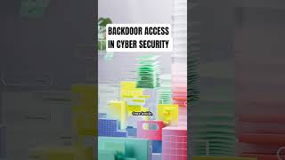 BACKDOOR ACCESS IN CYBER SECURITY.