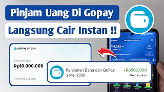 Instant Disbursement!! How to Borrow Money on the Gopay App