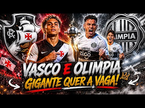 🔴 AO VIVO🔴 VASCO X OLIMPIA  I TRANSMISSÃO SEM IMAGENS I COPA SULAMERICANA