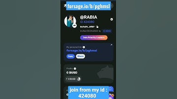 Empowering Investors with Forsage, BUSD and NFTs - A Game Changer in Crypto #nft #busd  #forsage