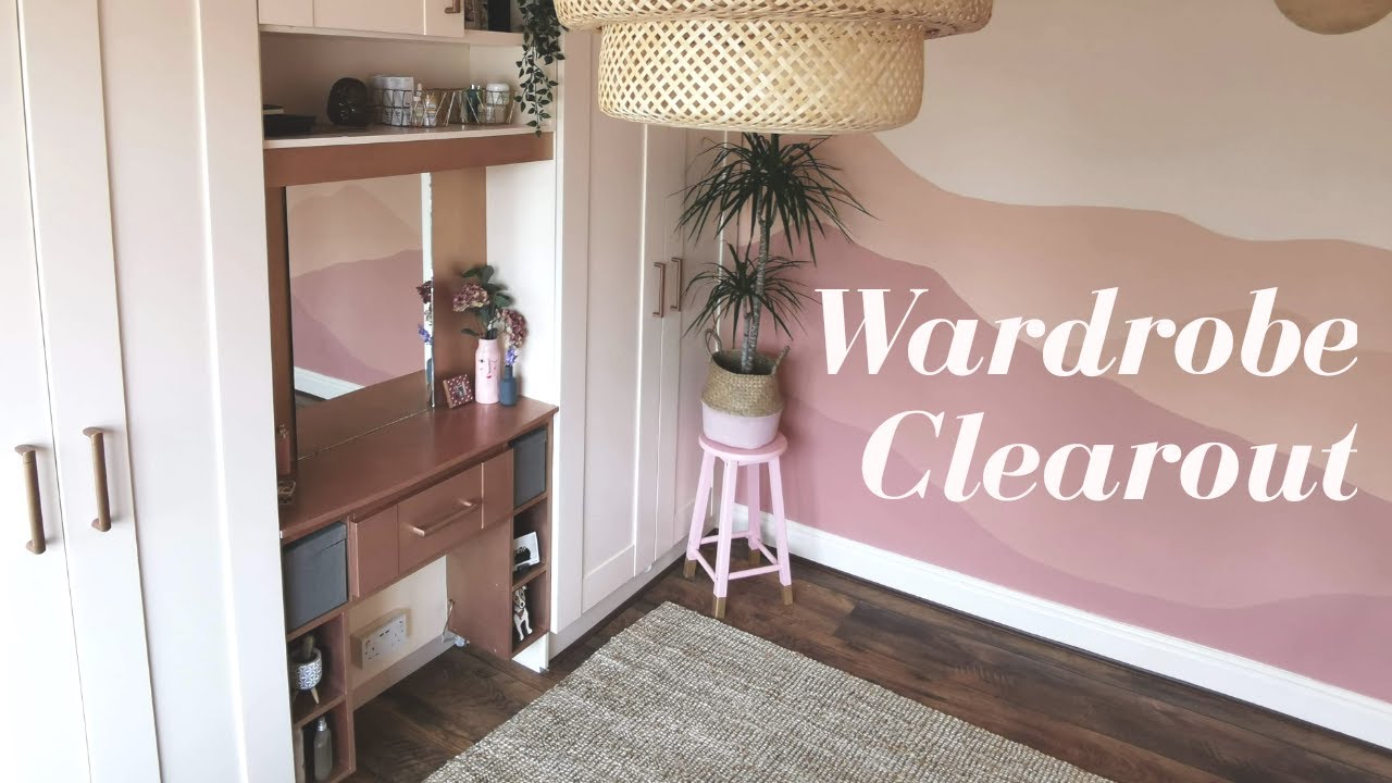 Messy Wardrobe Clear out| Satisfying Organisation| The Home Edit Made Me Do It