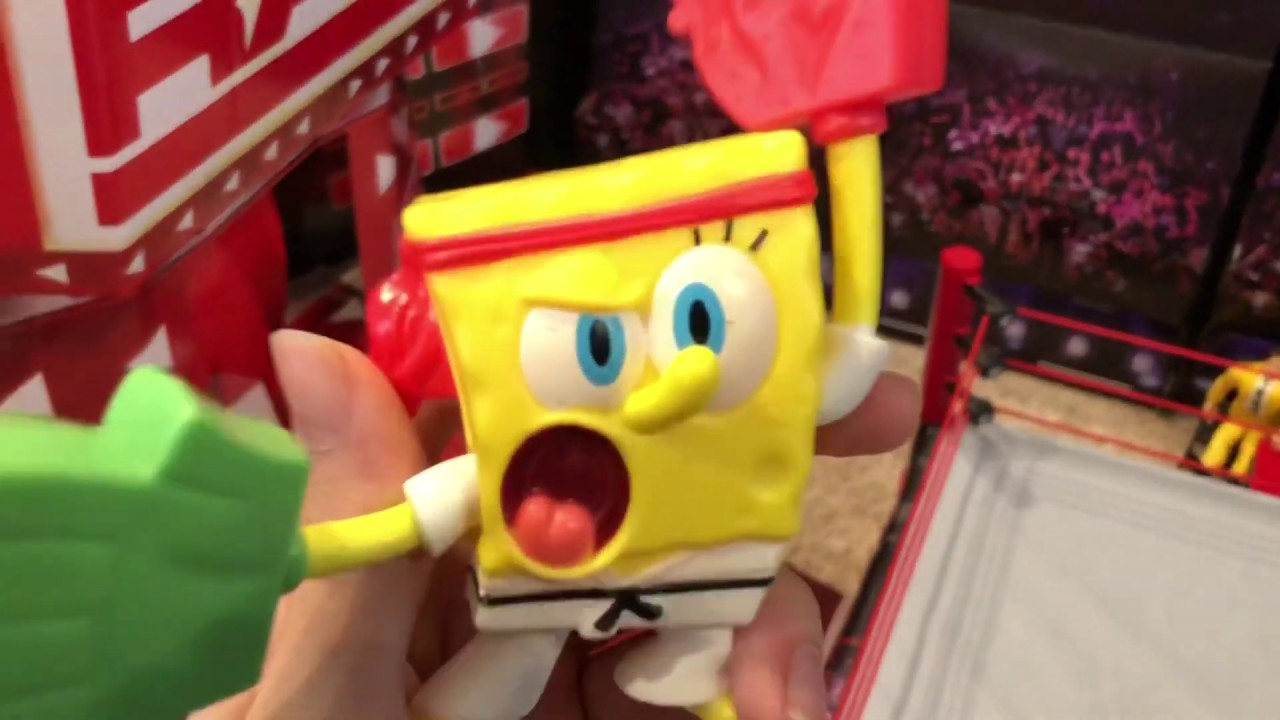 SpongeBob Invades SMF Wrestling! YouTube