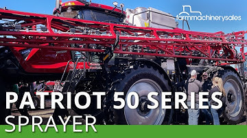 Highly anticipated Case IH Patriot 50 Series sprayer unveiled @ AgQuip 2022