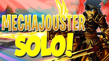 AQW - MechaJouster Class Solo (CONSTANT Crits!)