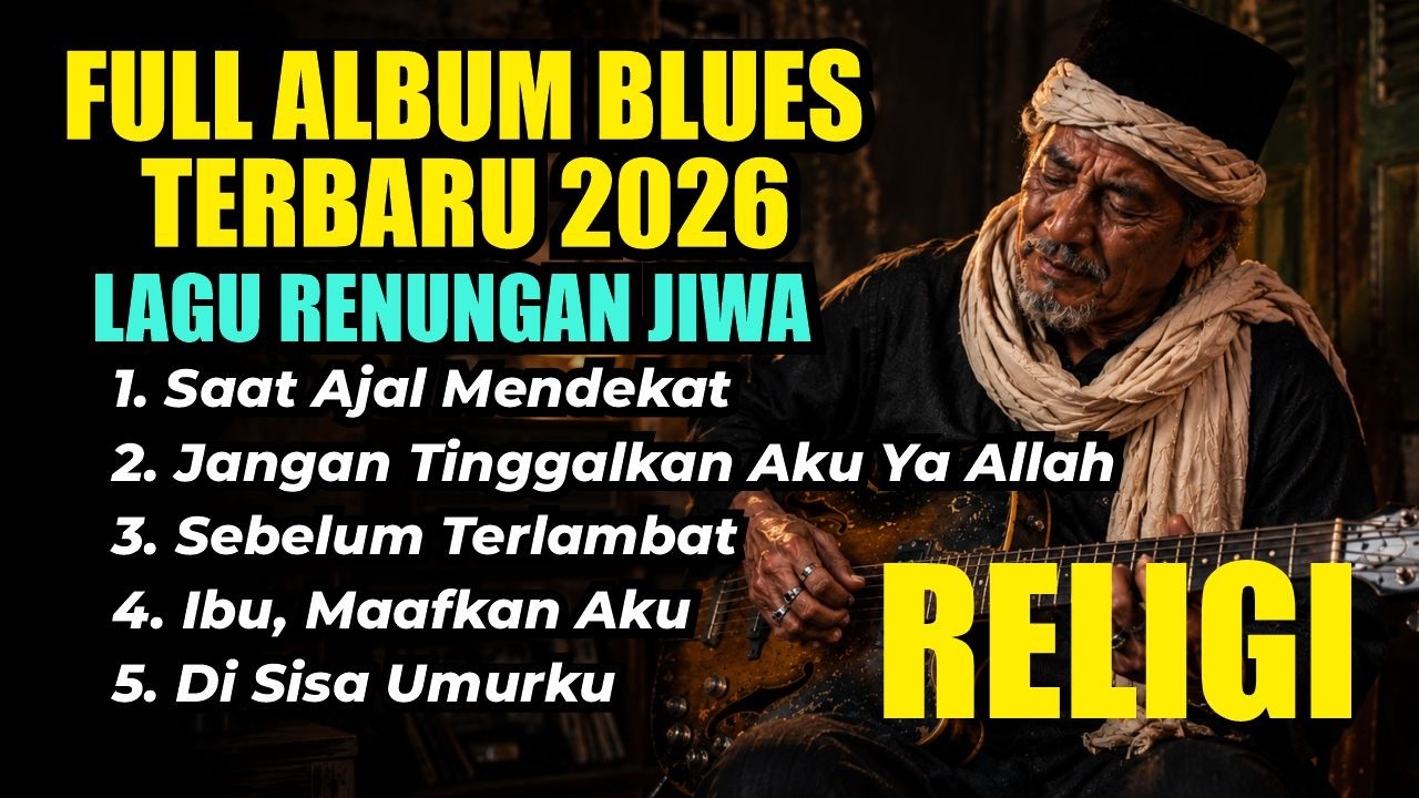 MERINDING DENGARNYA! FULL ALBUM BLUES RELIGI 2026 - DI SISA UMURKU