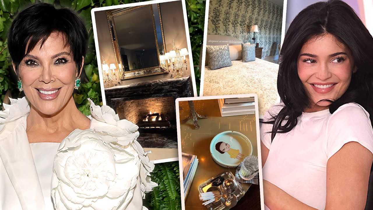 Kris Jenner Home Tour! Kylie Shows Off Mom's Glam Digs