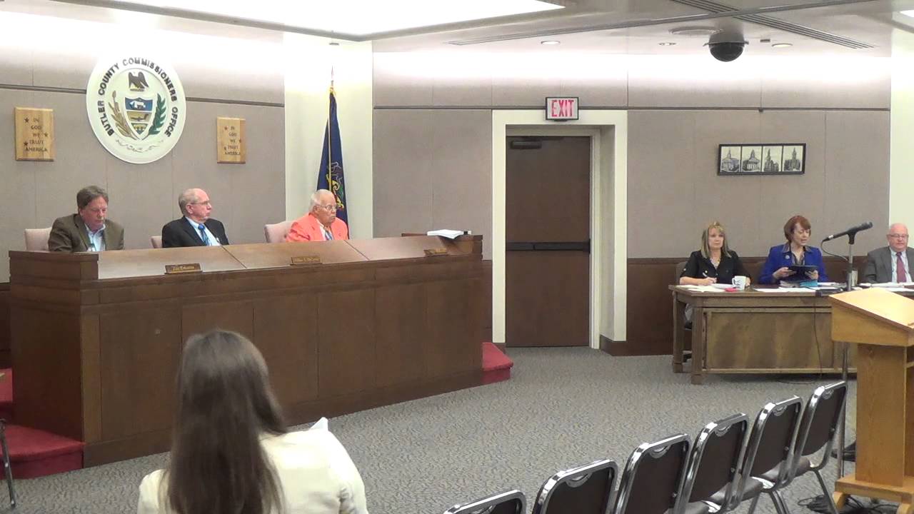 BUTLER COUNTY COMMISSIONERS MEETING 09 16 2015 (01.05.50) YouTube