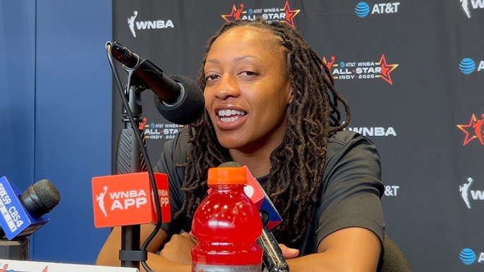 Kelsey Mitchell speaks to media at 2025 WNBA All-Star Weekend | Indiana  Fever - YouTube