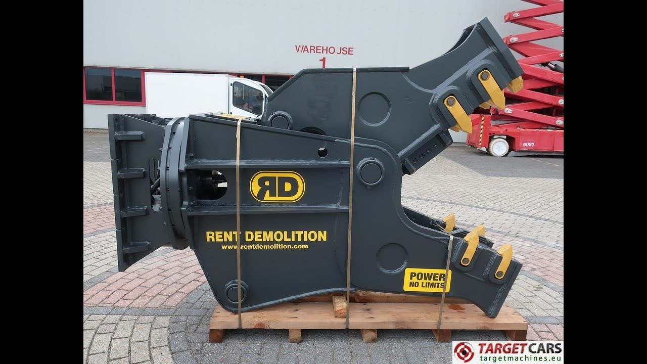 777778 RENT DEMOLITION RD32 HYDR ROT PULVERIZER CRUSHER RD-32 2019 TO FIT 26~40T EXCAVATOR R8754611