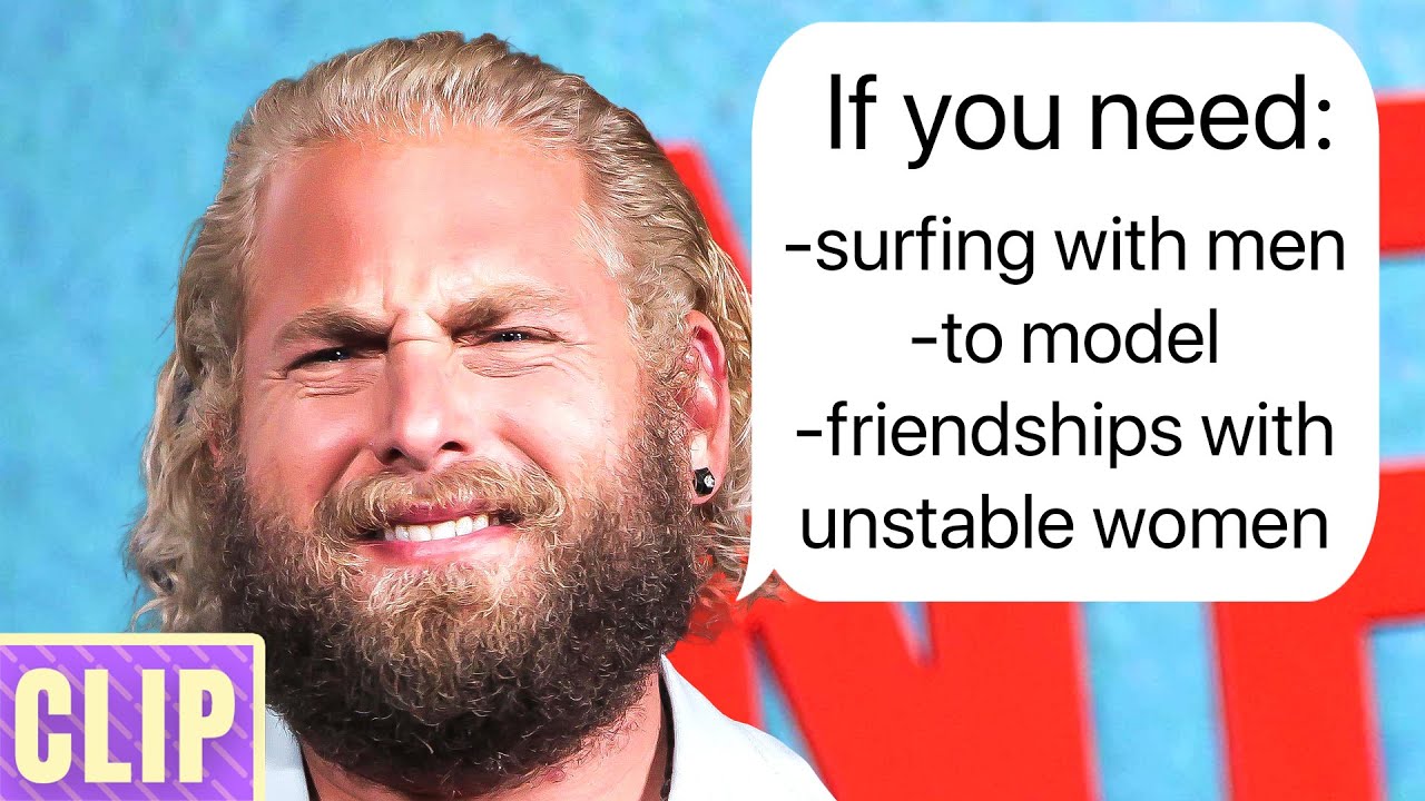 Jonah Hill's Leaked Texts Are Dividing the YouTube