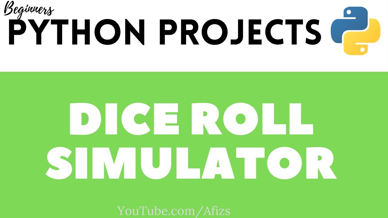 python-projects-2-dice-roll-simulator-in-python-youtube