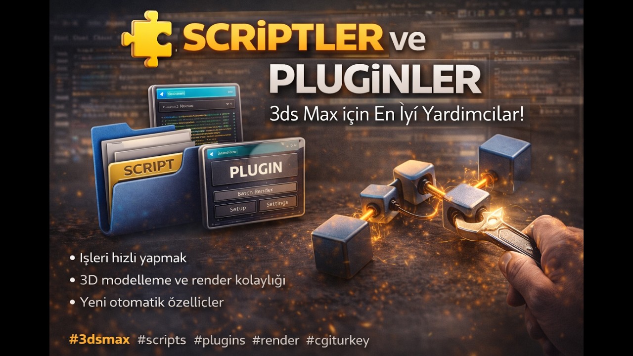3ds Max’te En İyi Scriptler ve Pluginler (İşini 10 Kat Hızlandır ...