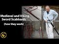 Medieval and Viking sword scabbards