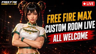 🔥 FREE FIRE MAX CUSTOM ROOM LIVE | ALL WELCOME