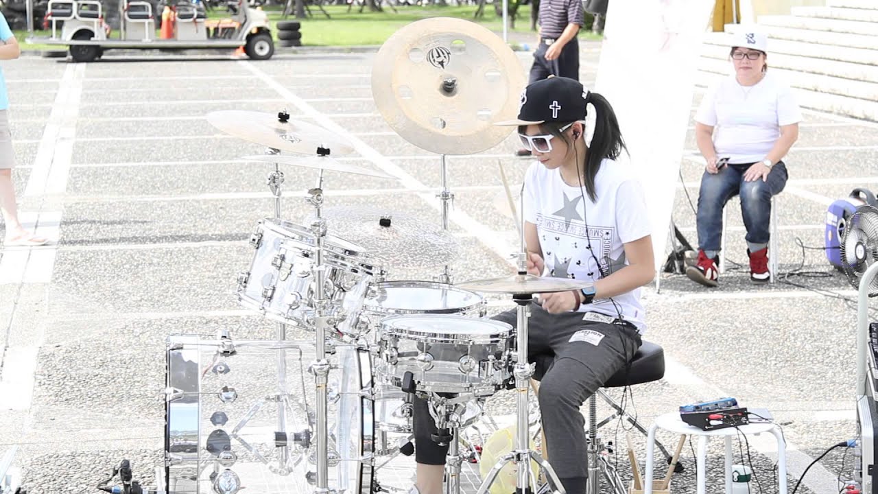 20141005 爵士鼓 羅小白 - 望月想愛人