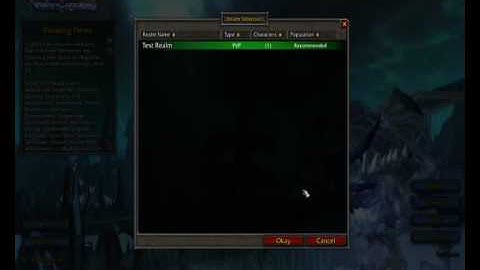Wotlk serv connection