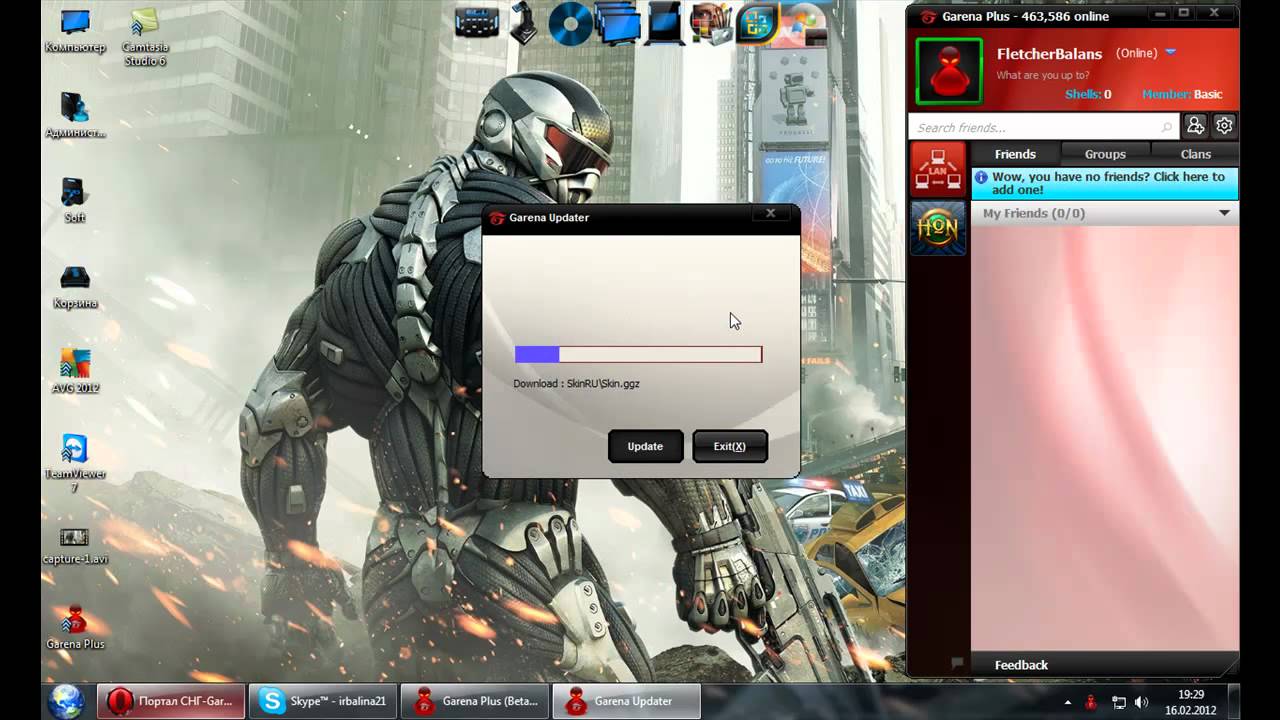 Установка Garena Plus 2012.mp4 - YouTube