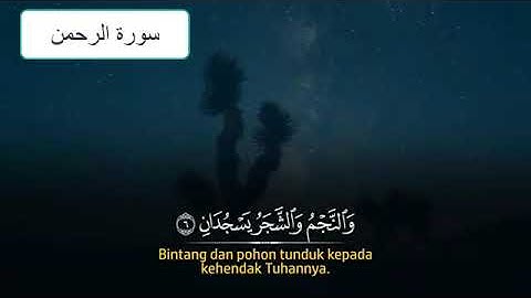 سورة الرحمن الايات 1-35 مع تكرار للحفظ