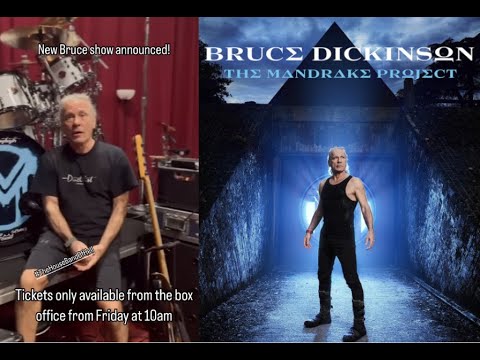 IRON MAIDEN's Bruce Dickinson 'Secret' show at Whisky A Go Go in California now unveiled!