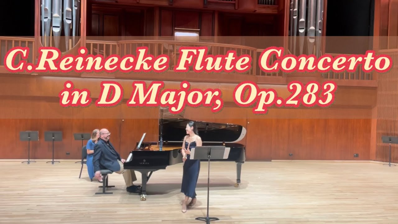 Carl Reinecke Flute Concerto in D Major, Op. 283 3rd mvt [Claire