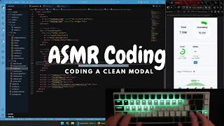 ASMR HTML & CSS Coding: Building a Custom Confirm Dialog | No Talking, Relaxing Typing screenshot 3
