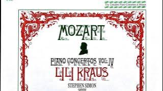 Mozart - Piano Concertos 9 Jeunehomme,15,16,1,2,3,4,5,6,8   Presentation (Cent.record. : Lili Kraus)