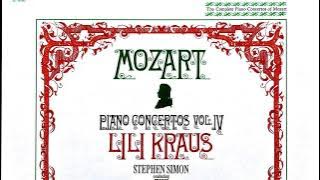 Mozart - Piano Concertos 9 Jeunehomme,15,16,1,2,3,4,5,6,8   Presentation (Cent.record. : Lili Kraus)
