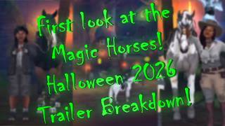 Halloween Magic Horses! Halloween 2026 Trailer Breakdown [SSO] Star Stable Online Trailer Breakdown