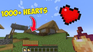 How to Get INFINITE Hearts in Minecraft with NO MODS | 1.19