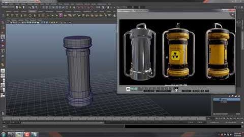 Sci-Fi Power Cell | Modeling | Unwrapping | Baking Part - 2