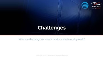 2016 OpenStack Summit Austin - Alan Meadows – Scaling OpenStack with a shared nothing architecture