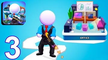 Squad Alpha - Gameplay Part 3 Area 2- 1 ~ 2 - 5 + boss fight ✓ (android, iOS) by Say Games