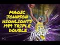 Magic Johnson Highlights 1989 Triple Double