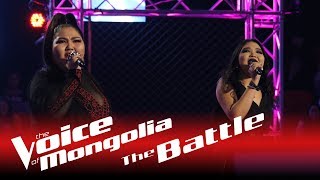 Maralgoo vs. Zaya  - "Black Widow" - The Battle - The Voice of Mongolia 2018