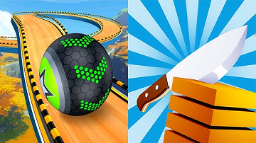 Going Balls VS Slice it All - All Levels Gameplay Android iOS Ep 1