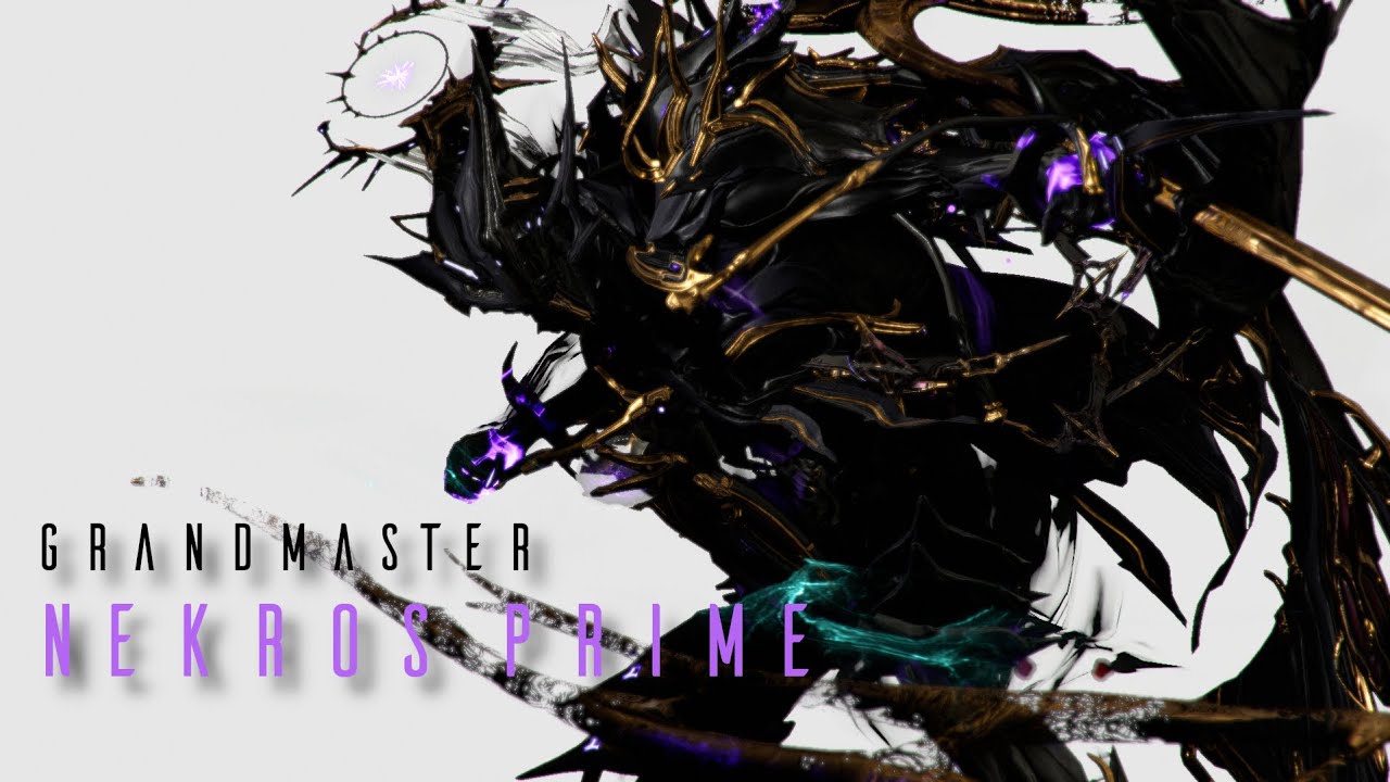 The Lord Of Shadows Return, Grandmaster Nekros Prime Build Guide | Warframe Grandmasters Arsenal III