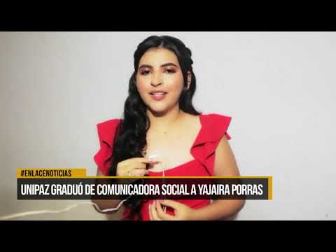 UNIPAZ graduó de comunicadora social a la periodista de Enlace TV Yajaira Porras