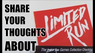 What do YOU think about LIMITED RUN Games? - RGA screenshot 3