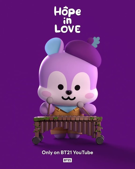 'Hope in Love' starring BT21, Coming Soon! ✨
