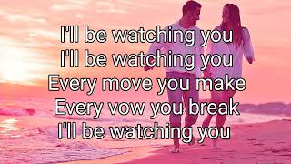 Download Lagu I'll Be Watching You (Every Breath You Take) cover version by Michael Miller. Lyric video MP3