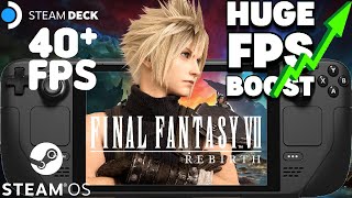 Final Fantasy 7 Rebirth Steam Deck Frame Generation Mod #ff7rebirth #steamdeck #framegeneration