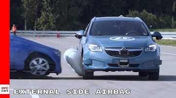 World’s First Pre crash External Side Airbag System