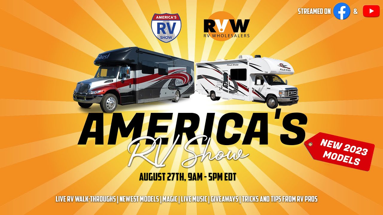 America's Virtual RV SHOW [LIVE STREAM] August 27th 9AM-5PM EDT -1st ...