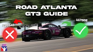 How To Do Road Atlanta In Iracing Gt3 Track Guide & Tips
