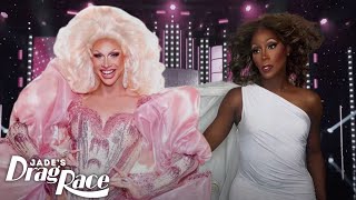 Darlene Mitchell & Nina Bo’nina Brown’s “Womanizer” lipsync Jade’s Drag Race Season 10